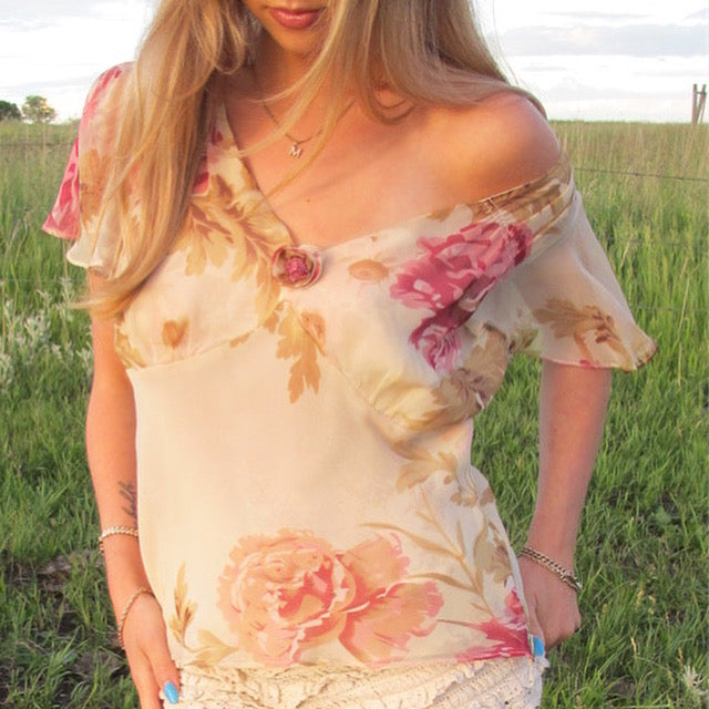 Floral Princess Top