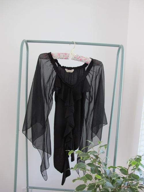 Black Lydia Top