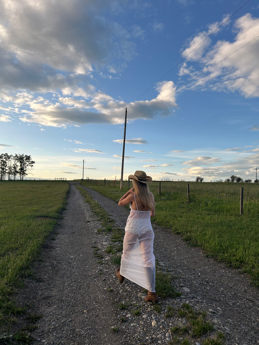 Angel Long Slip Dress